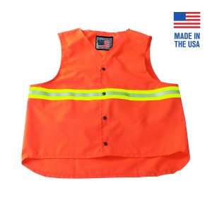 Style DSV390 · Safety Vest with  Two-Tone Reflective Trim